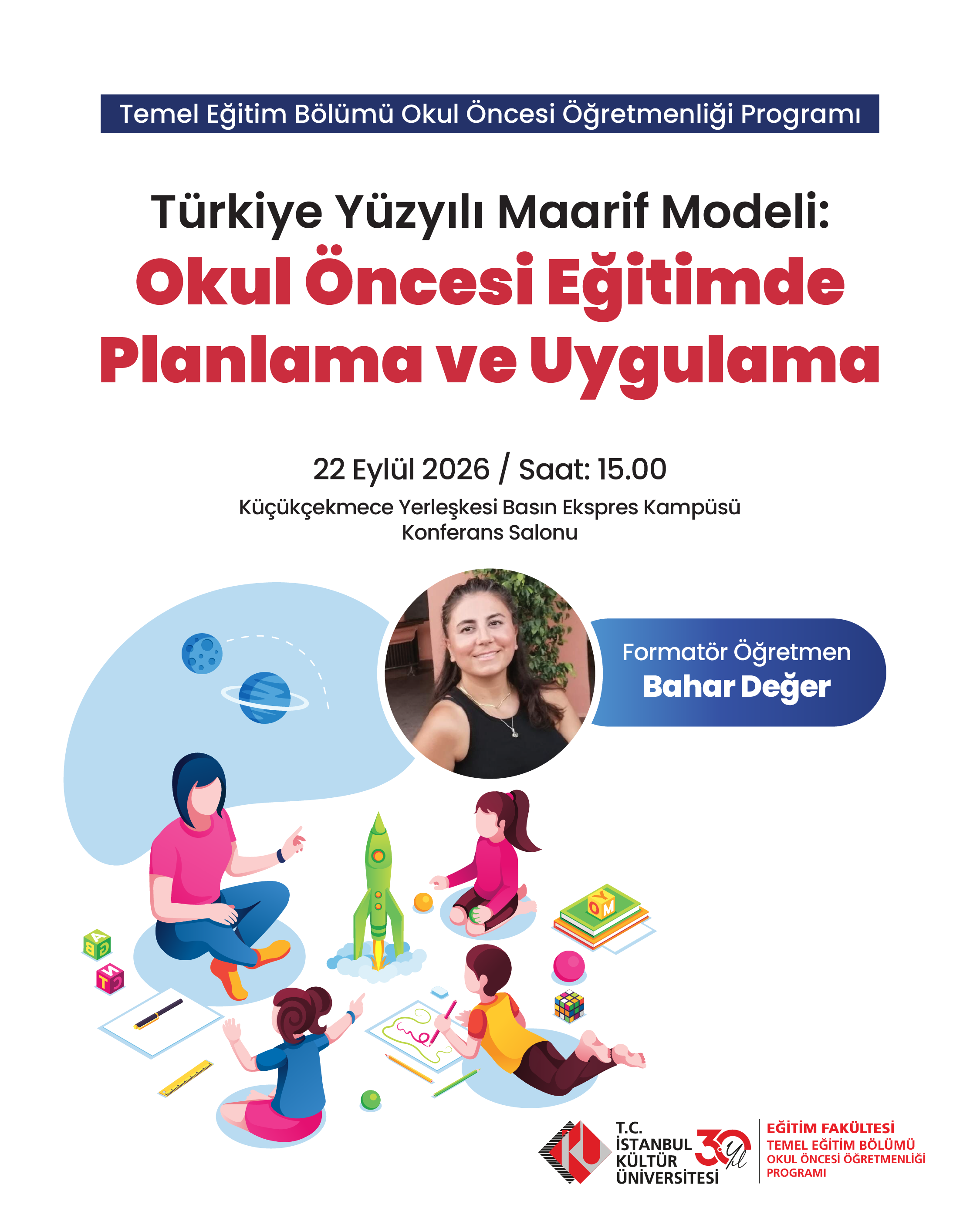 “Türkiye Yüzyılı Maarif Modeli: Okul Öncesi Eğitimde Planlama ve Uygulama”